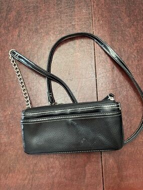 Classic Black Crossbody Wallet Purse - Versatile Everyday Bag